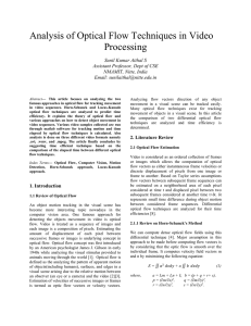 Analysis-of-Optical-Flow-Techniques-in-Video
