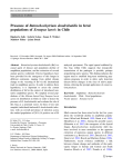 Presence of Batrachochytrium dendrobatidis in feral - Gt-ibma