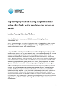 Top-down vs bottom-up - working paper version