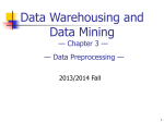 Chapter 3: Data Preprocessing