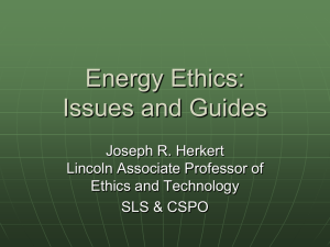 Engineering Ethics and Climate Change