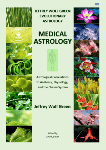 medical astrology - School of Evolutionary Astrology