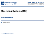 Operating Systems [OS]