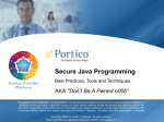 Java Programming Security