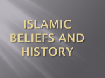 islamic beliefs and history