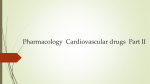 Pharmacology - Cardiovascular drugs II NCLEX MCQs