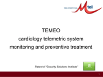 Presentation TEMEO CARDIOLOGY TELEMETRIC SYSTEM