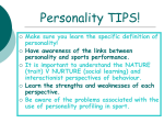 A2 Sports Psychology Powerpoint