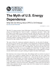 The Myth of US Energy Dependence - Institute for the Analysis of