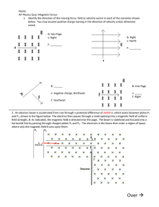 Quiz 19.2–AP–Magnetic Fields