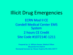 Mod II - Illicit Drug Emergencies