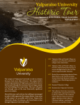 Walking Tour Brochure - Valparaiso University