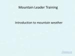 Introduction to mountain weather