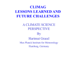 A Climate Science Perspective