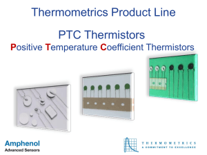 PTC Thermistors