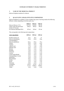 Kabiven Peripheral emulsion for infusion ENG SmPC