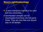 Neuro-ophthalmology - Diabetic Retinopathy