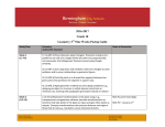 Geometry 3rd Nine Weeks Pacing Guide Summary