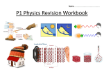 P1 Physics Revision Workbook