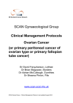 Clinical Management Protocols Ovarian Cancer