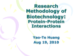 protein-protein interactions