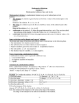 Mathematical Relations Summary 2 Mathematical relations: lines