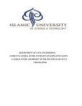syllabus Lateral entry - Islamic University of Science and Technology