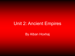 Unit 2: Ancient Empires