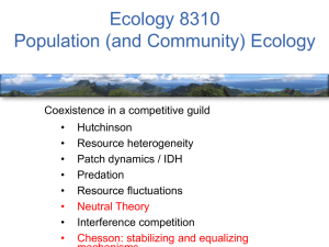 PPT - Ecology Courses
