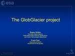 PPT - GLIMS: Global Land Ice Measurements from Space