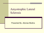 Amyotrophic Lateral Sclerosis