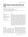 PERSPECTIVE: Potential responses to climate change in organisms