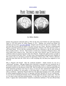 Plate Tectonics and Charge