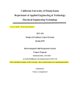 Sample project proposal - Ghassan Salim