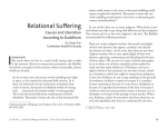 Relational Suffering: Causes and Liberation - Purdue e-Pubs