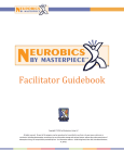 Facilitating the Neurobics classes