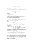 Lecture 16, Probability An experiment is a procedure that yields an