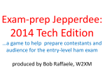 Exam Prep Jepperdee Technician - 2014