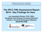 The IPCC Fifth Assessment Report 2014