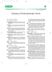Glossary of Electrophoresis Terms - Bio-Rad