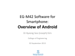 Overview of Android - Kyeong Soo (Joseph) Kim