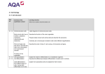 Year 9 Biology Scheme of Work File