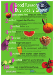 10 good reasons poster - Massachusetts Farm to School