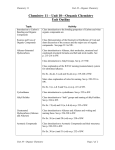 Chemistry 11 – Unit 4—Names and Formulas for Compounds