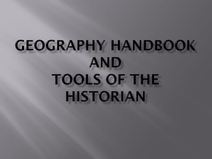 Geography Handbook Power Point