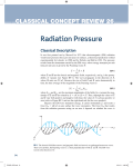 CCR 26: Radiation Pressure