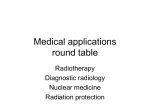 Round table on medical applications