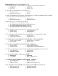 Chapter 5 Exam: DO NOT WRITE ON THIS EXAM 1. Which of the