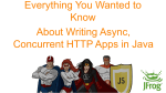 Everything You Wanted to Know About Writing Async