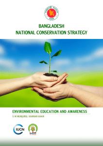 BANGLADESH NATIONAL CONSERVATION STRATEGY